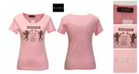 2013 t-shirt gucci femmes coton year of the snake italy florence pink